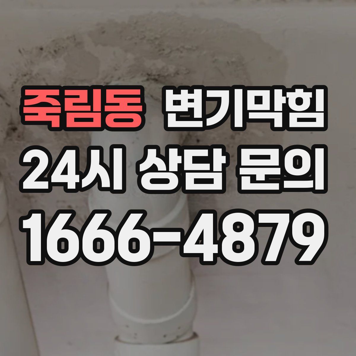 죽림동 변기막힘