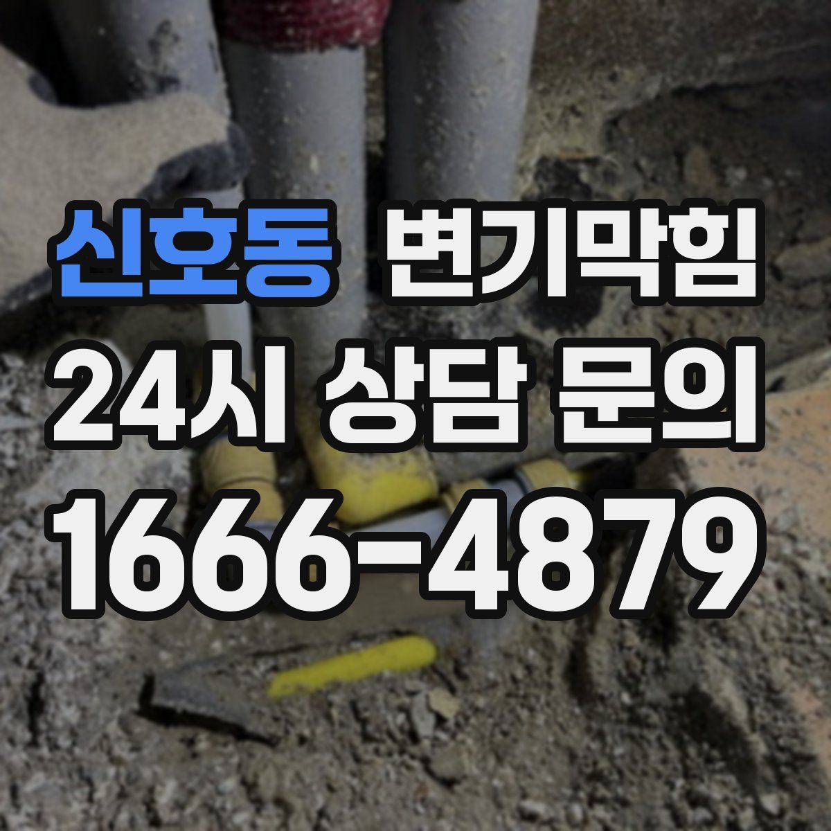 신호동 변기막힘