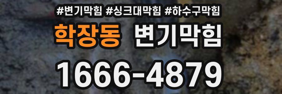 변기막힘