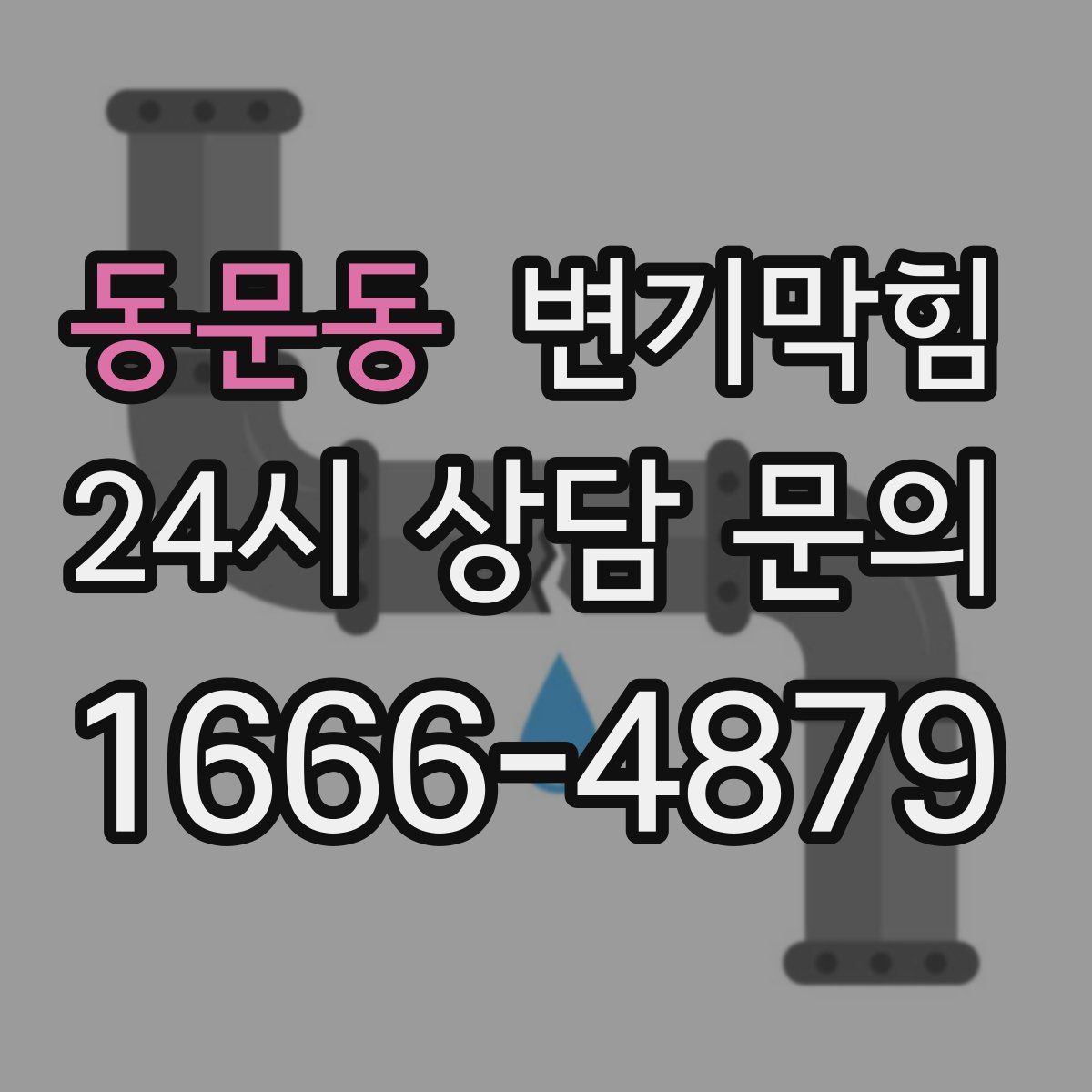 동문동 변기막힘