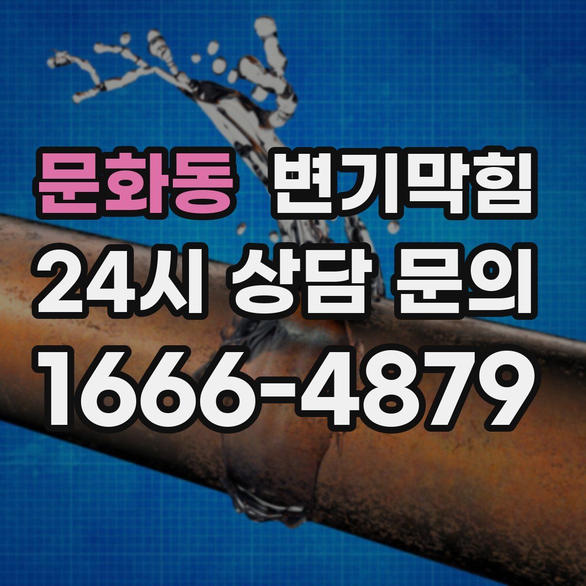 문화동 변기막힘