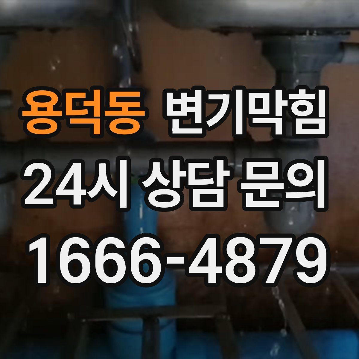 용덕동 변기막힘 단독 주택 화장실역류 수봉 회복 성공