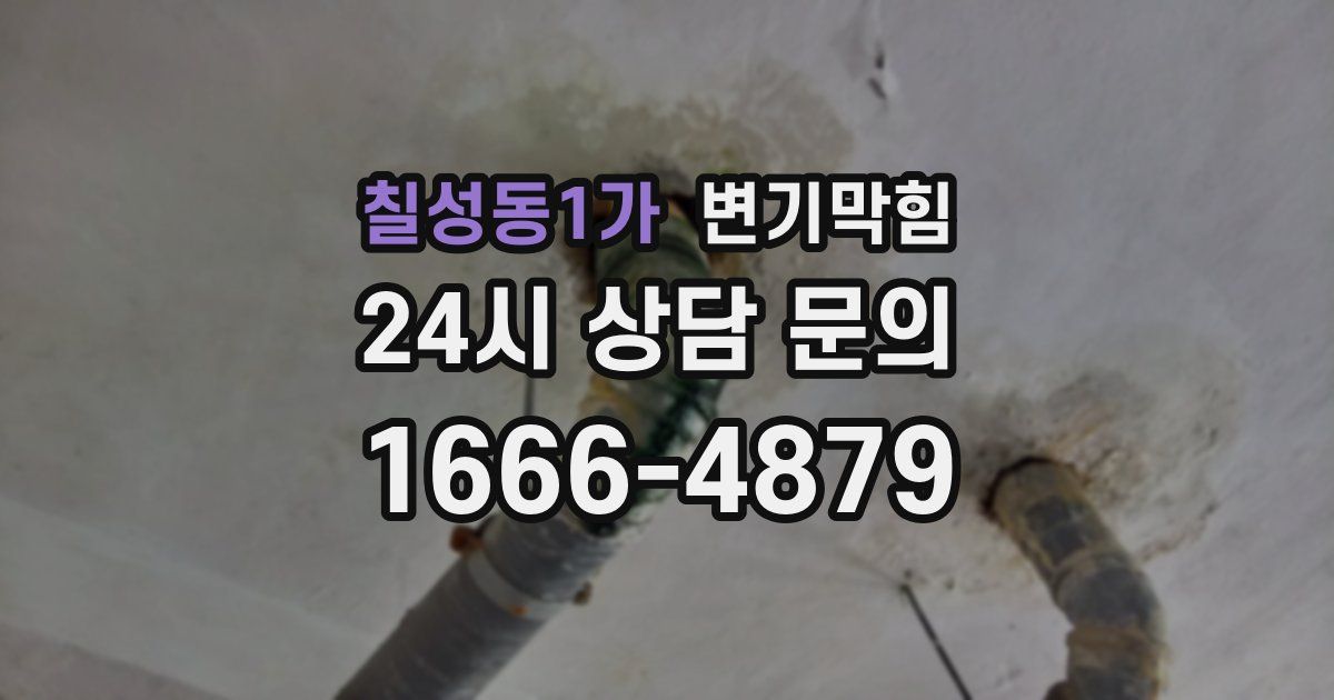 칠성동1가 변기