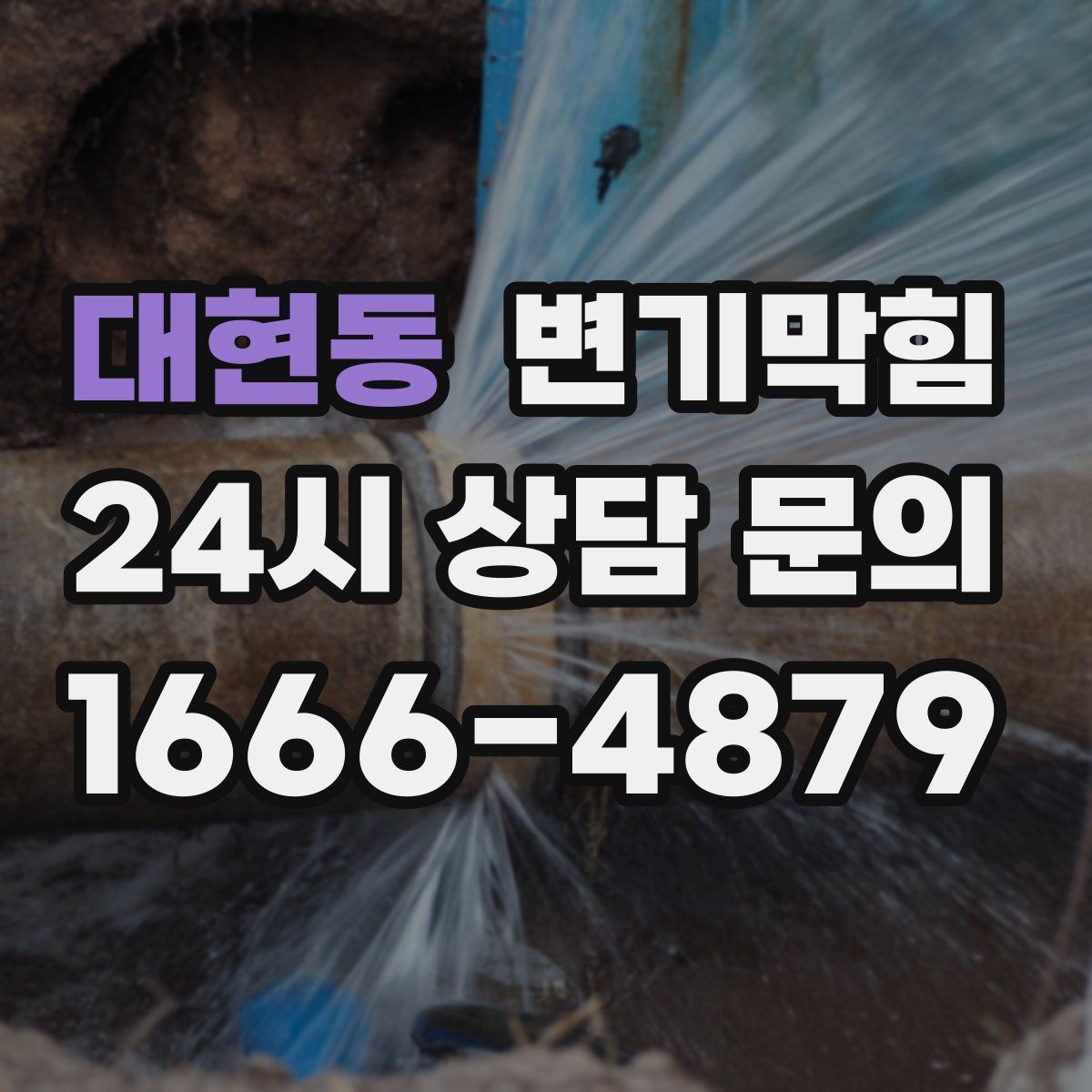 대현동 변기막힘