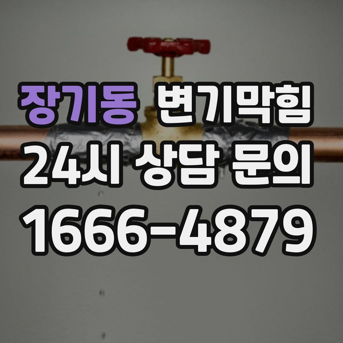 장기동 변기막힘