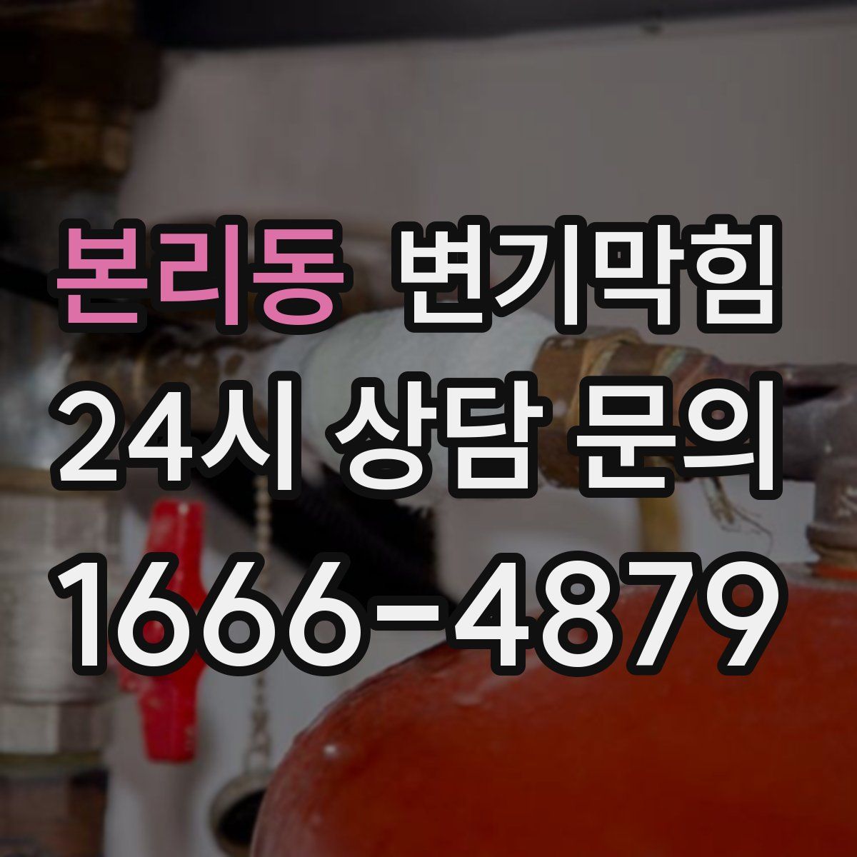 본리동 변기막힘