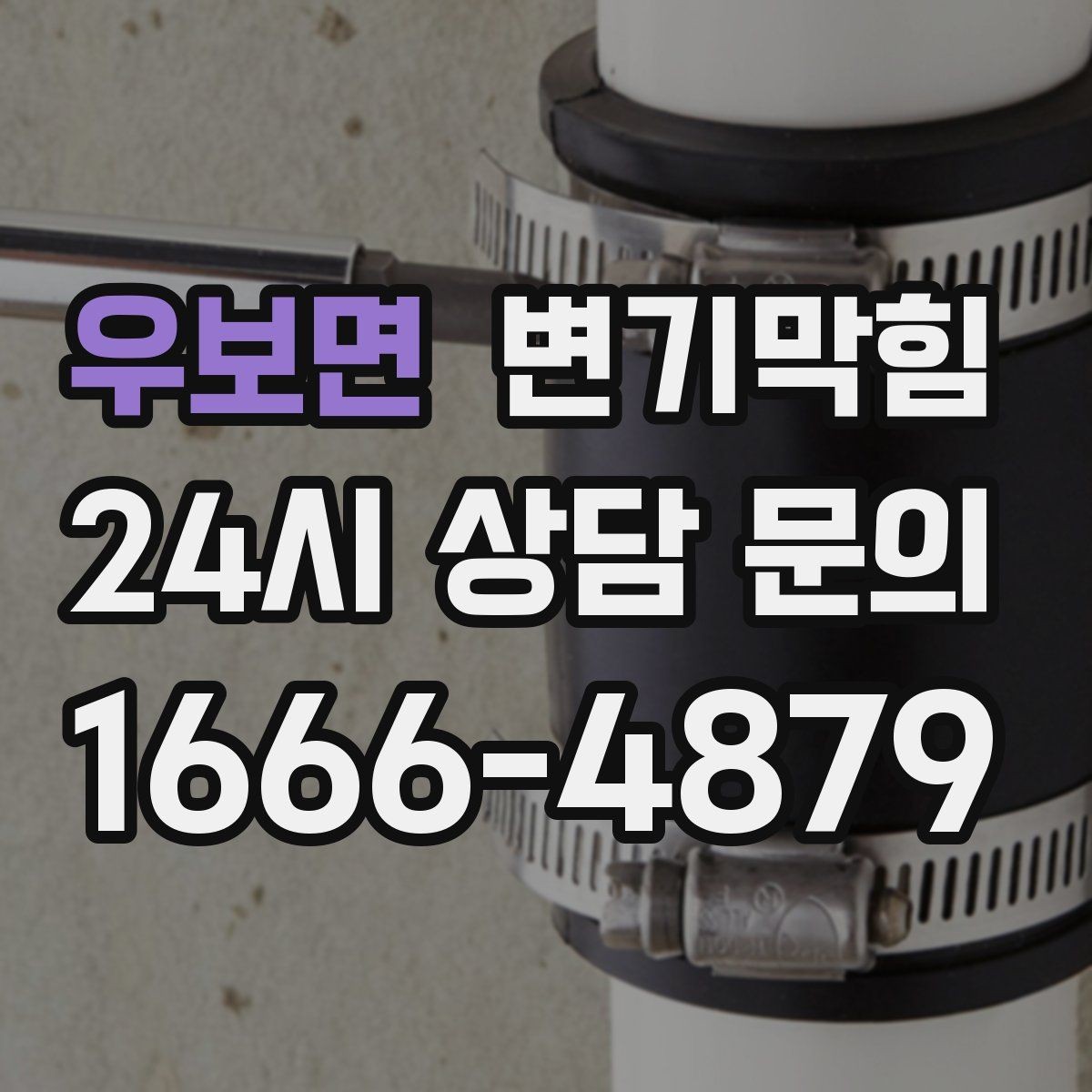 우보면 변기막힘 변기막혔을때 드레인 캡 점검 포인트