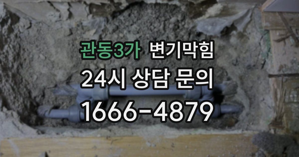 관동3가 변기