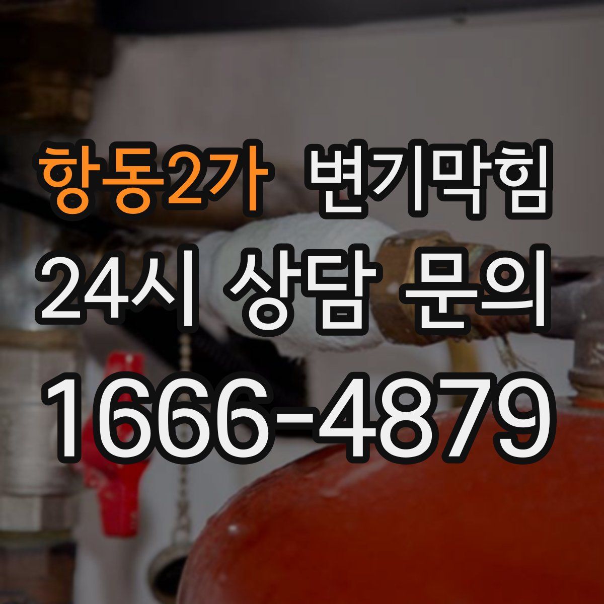 항동2가 변기막힘