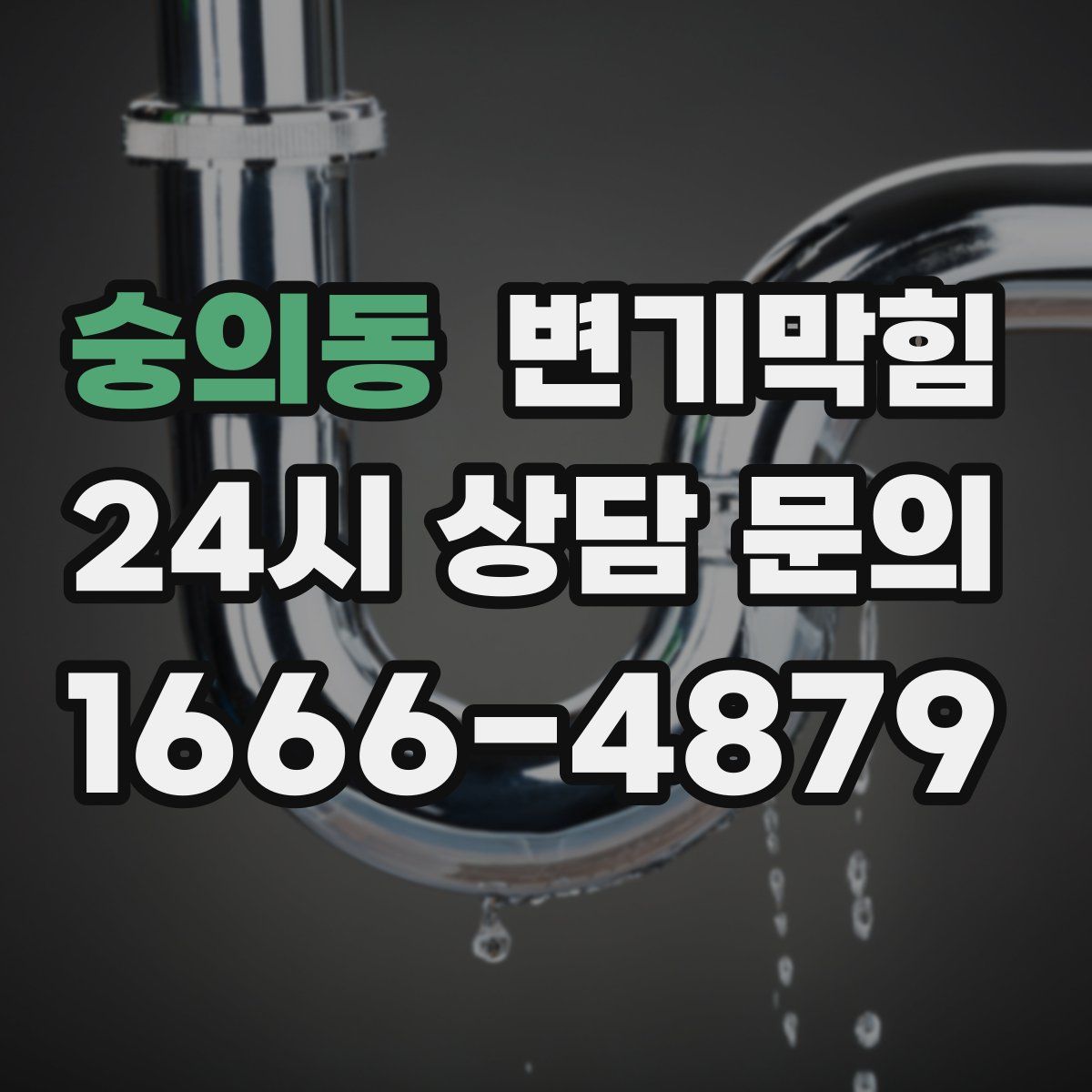 숭의동 변기막힘