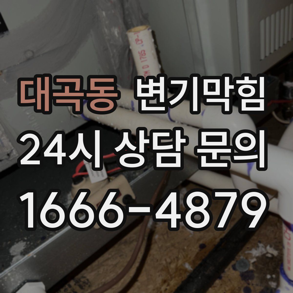 대곡동 변기막힘