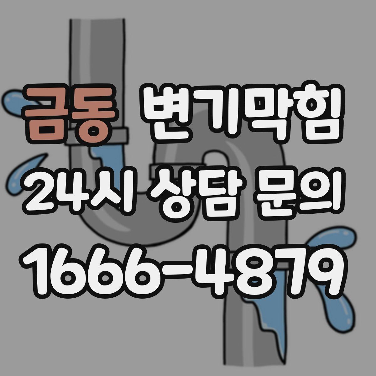 금동 변기막힘 화장실 변기 막힘 장마철 표준 점검