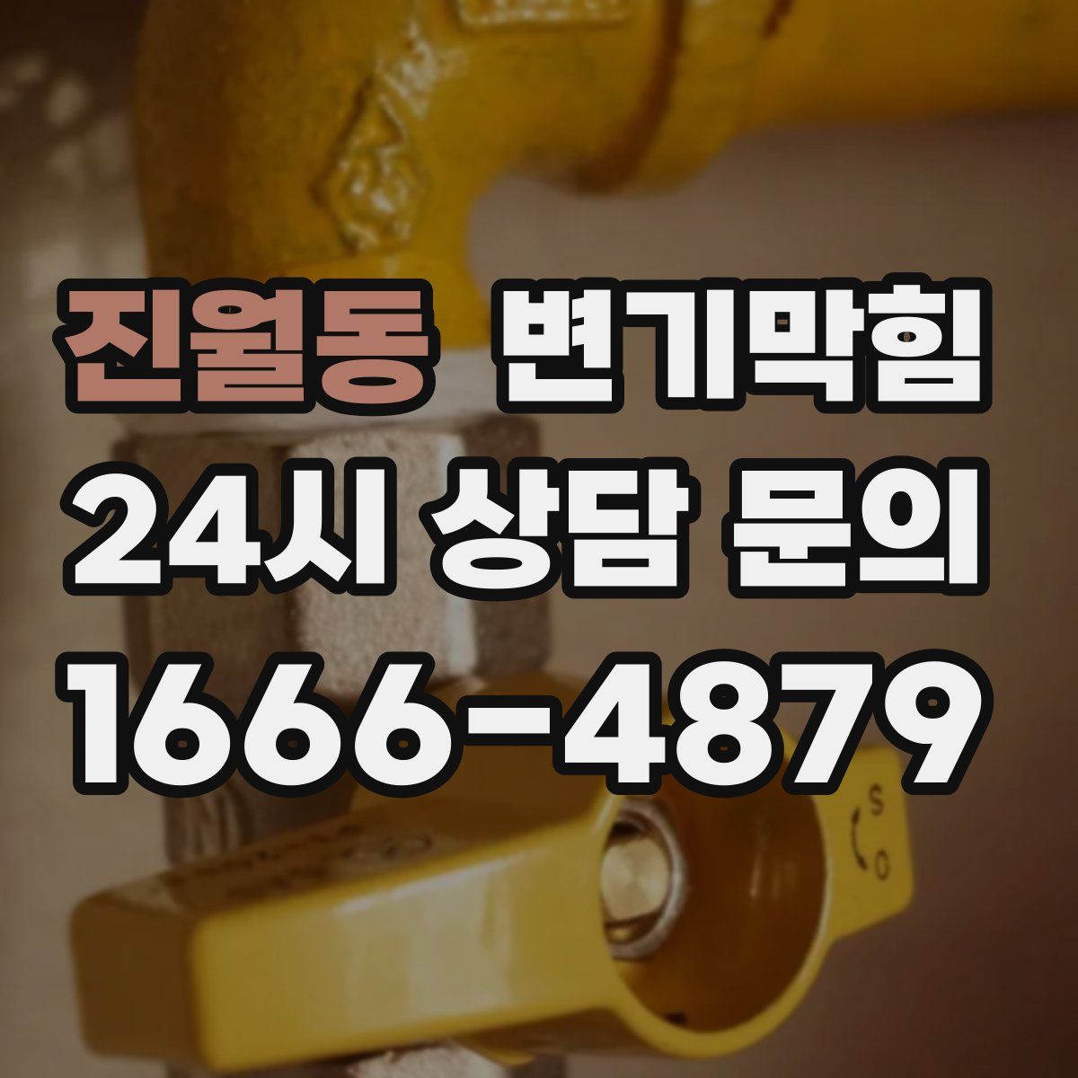 진월동 변기막힘