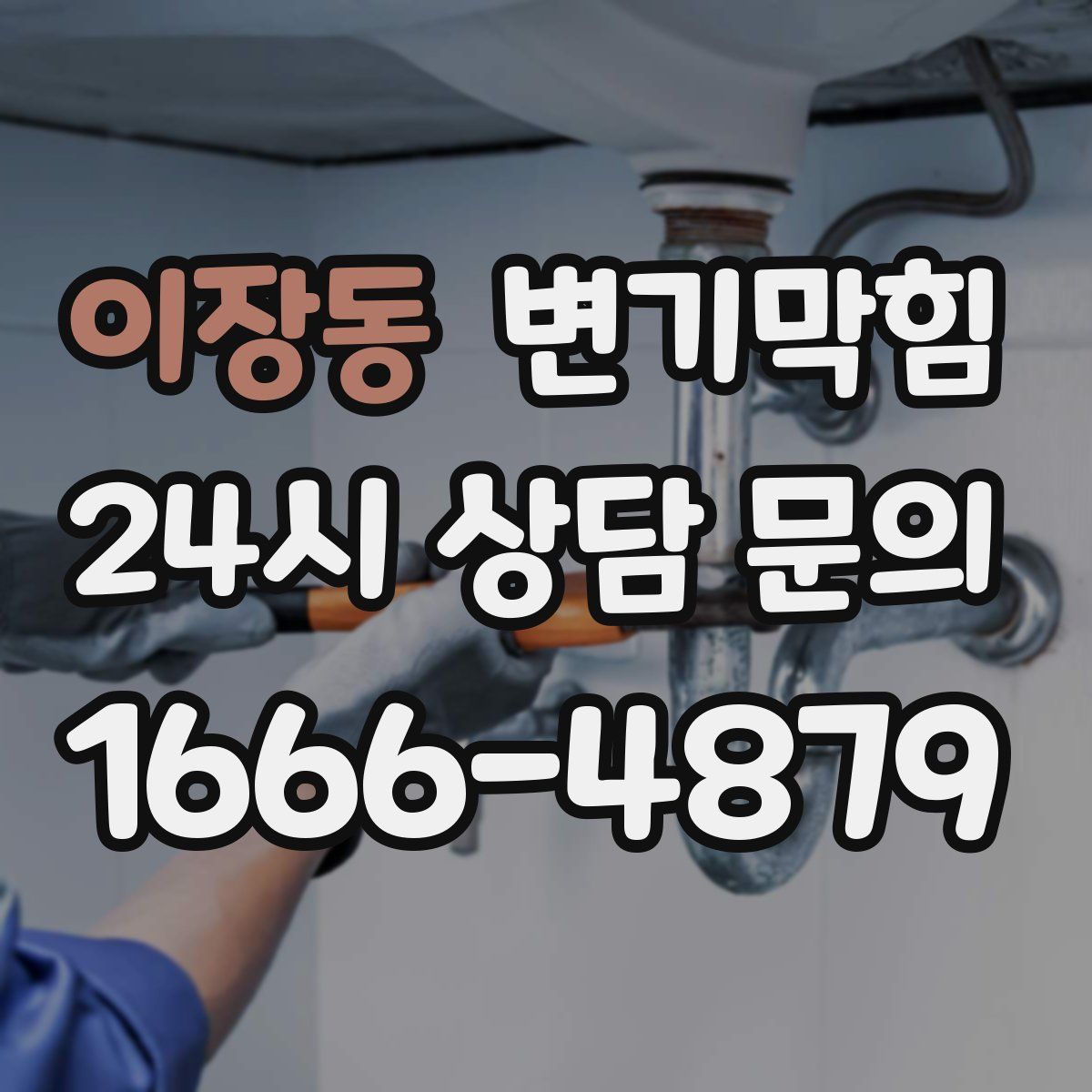 이장동 변기막힘