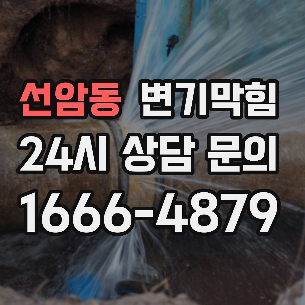 선암동 변기막힘 변기물이안찰때 비데 사용 영향