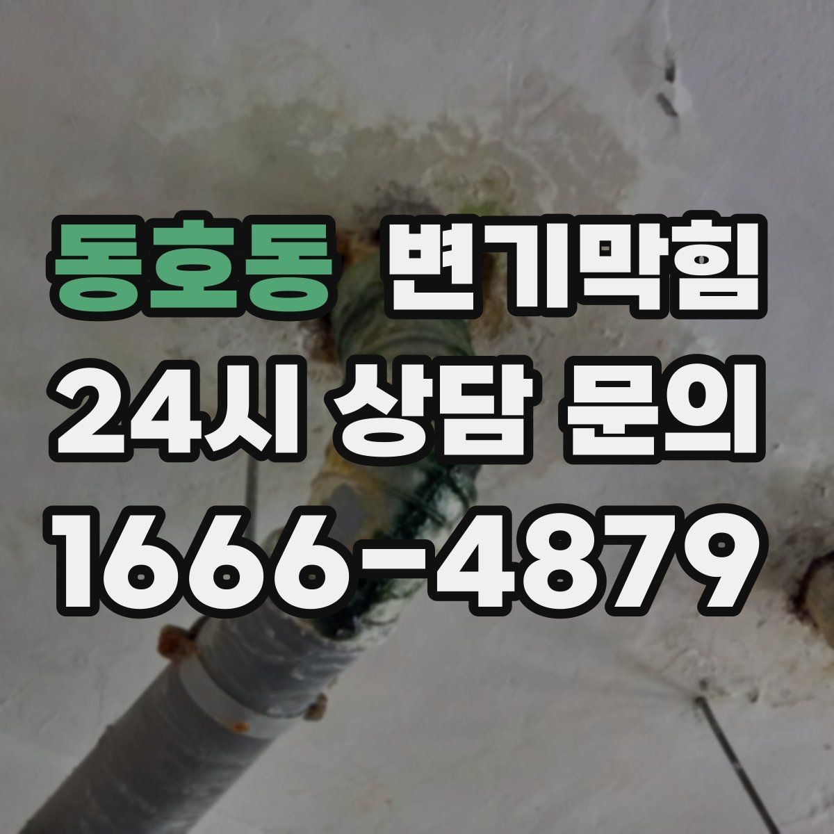 동호동 변기막힘 상가 화장실막힘 고객 동선 안전 확보