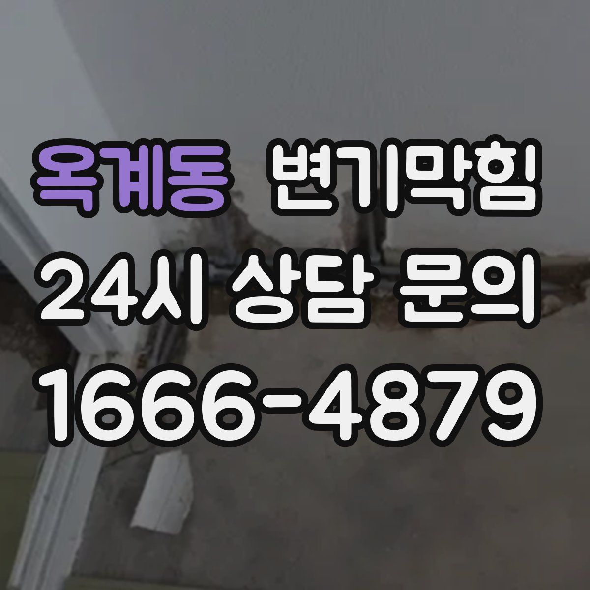 옥계동 변기막힘