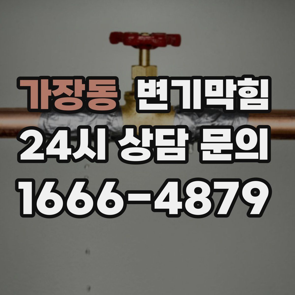 가장동 변기막힘