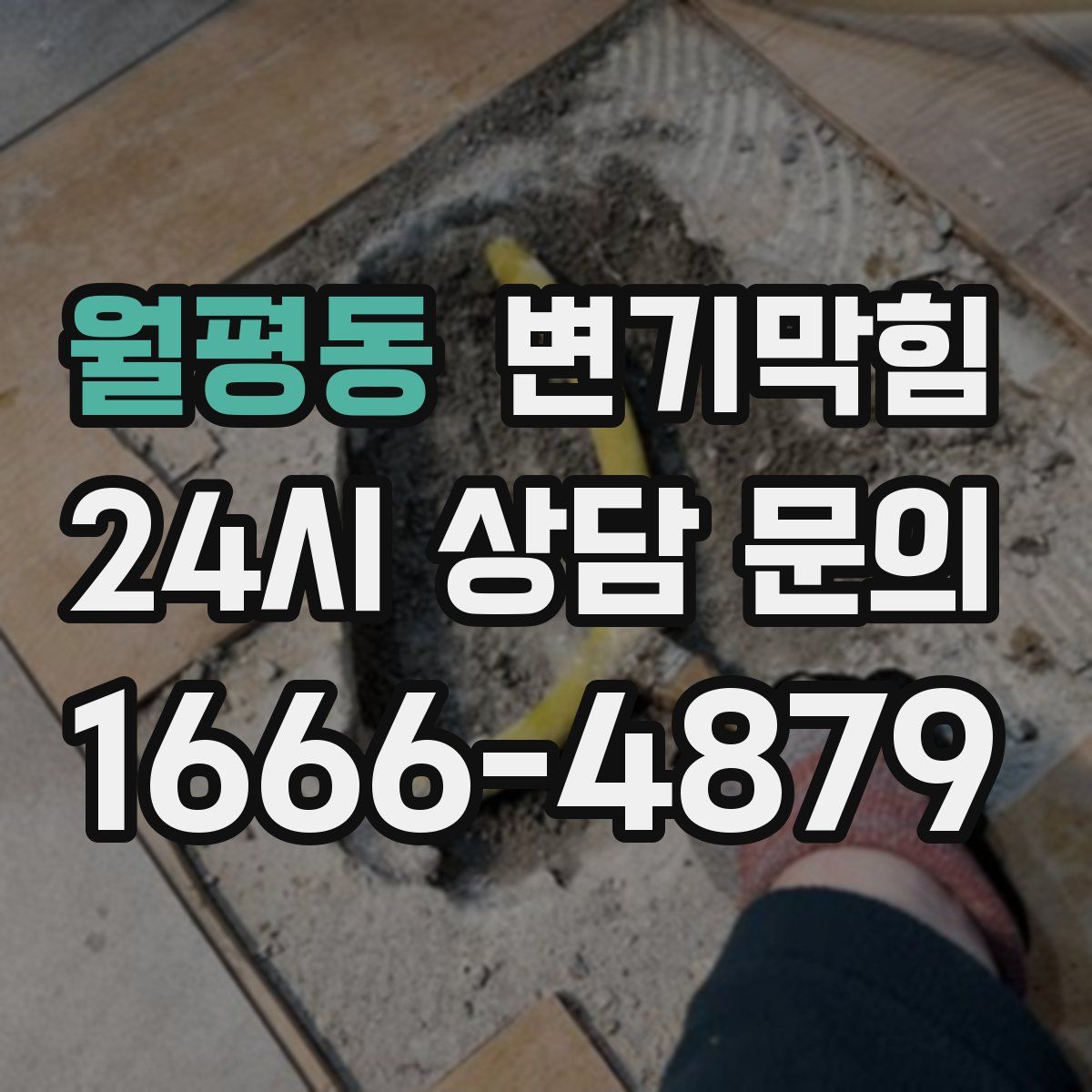 월평동 변기막힘