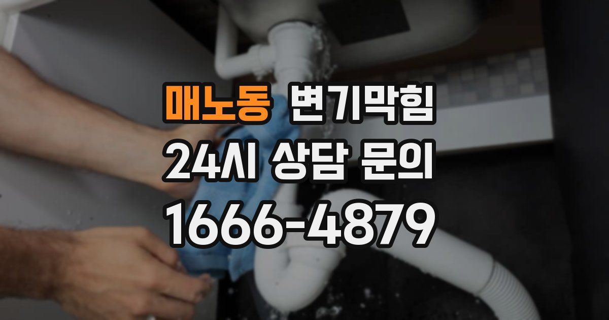 매노동 변기