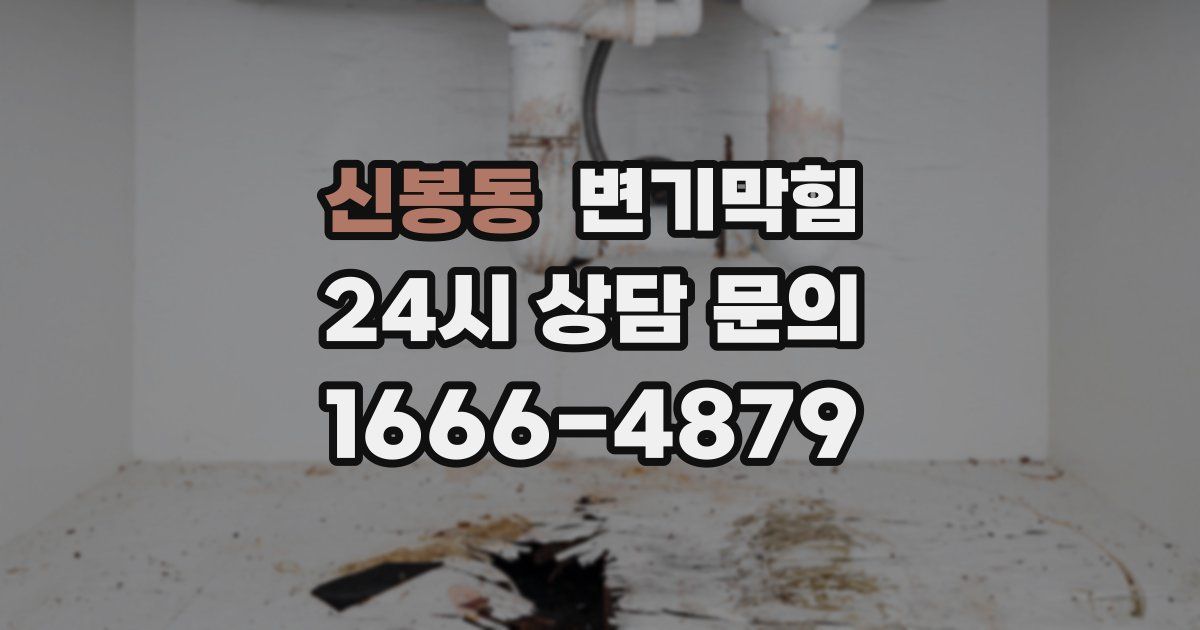 신봉동 변기