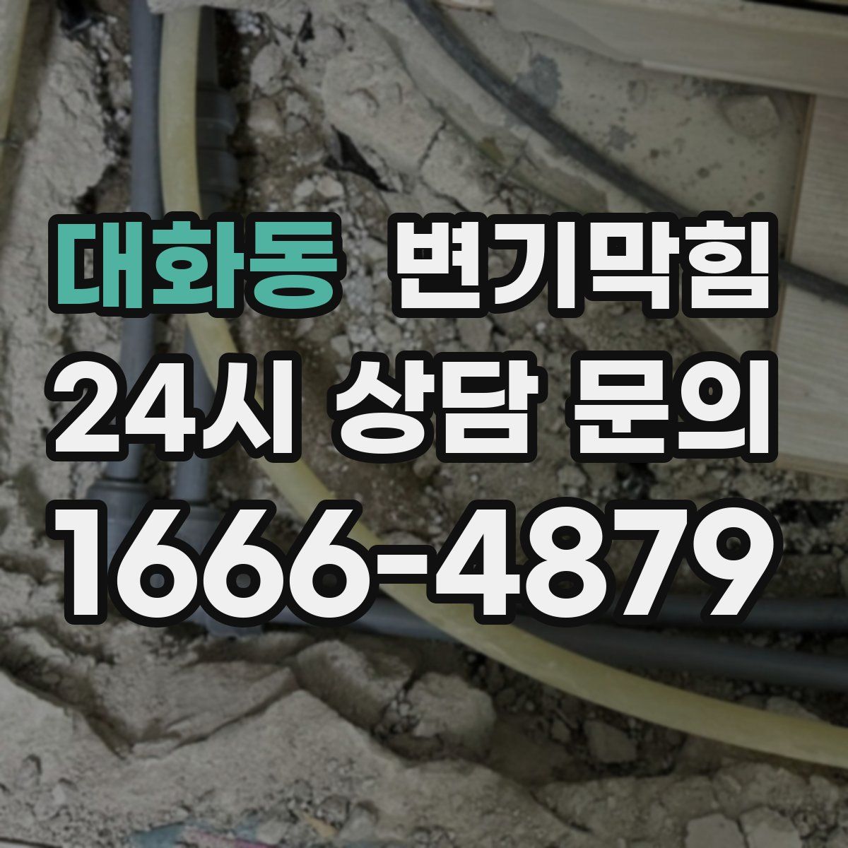 대화동 변기막힘