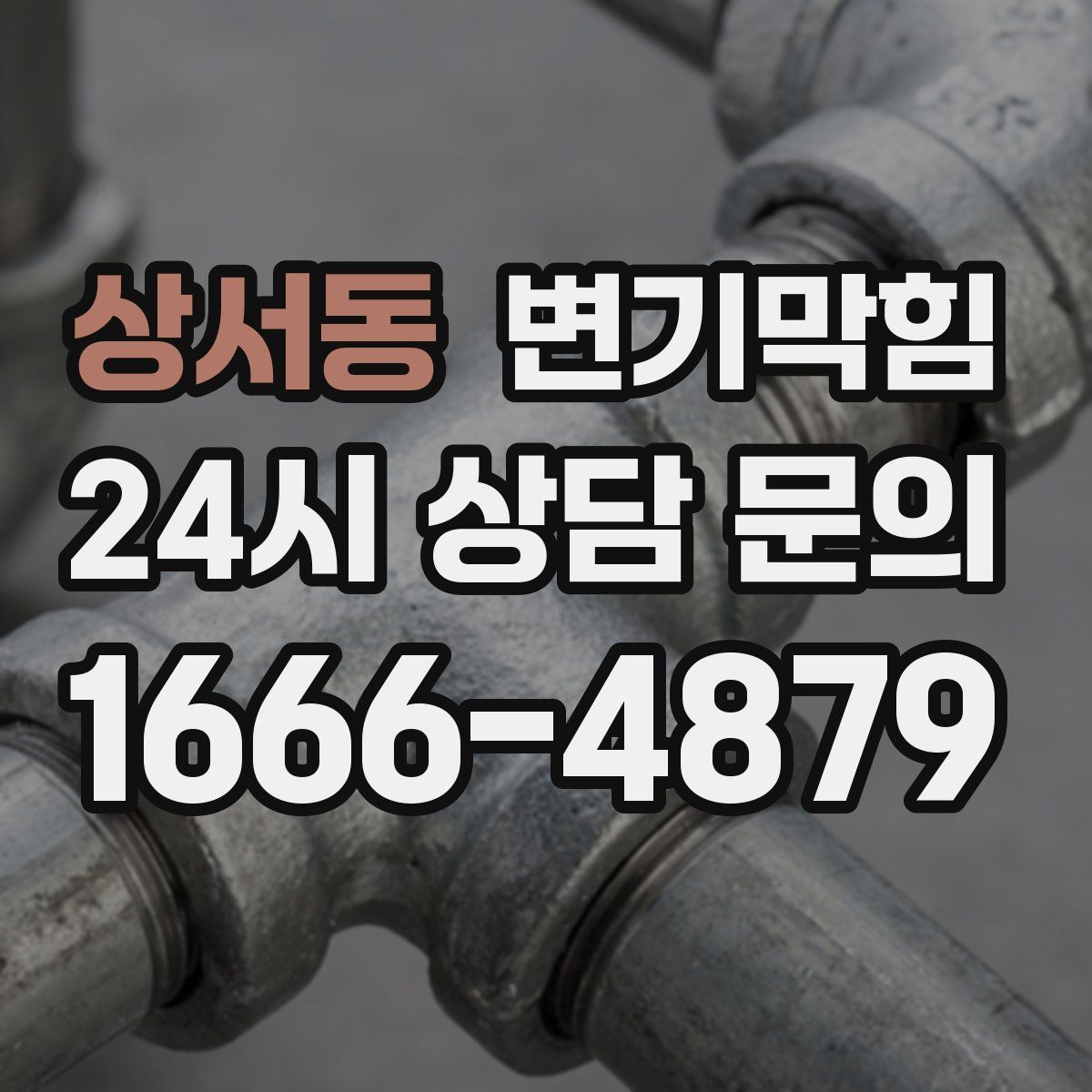 상서동 변기막힘