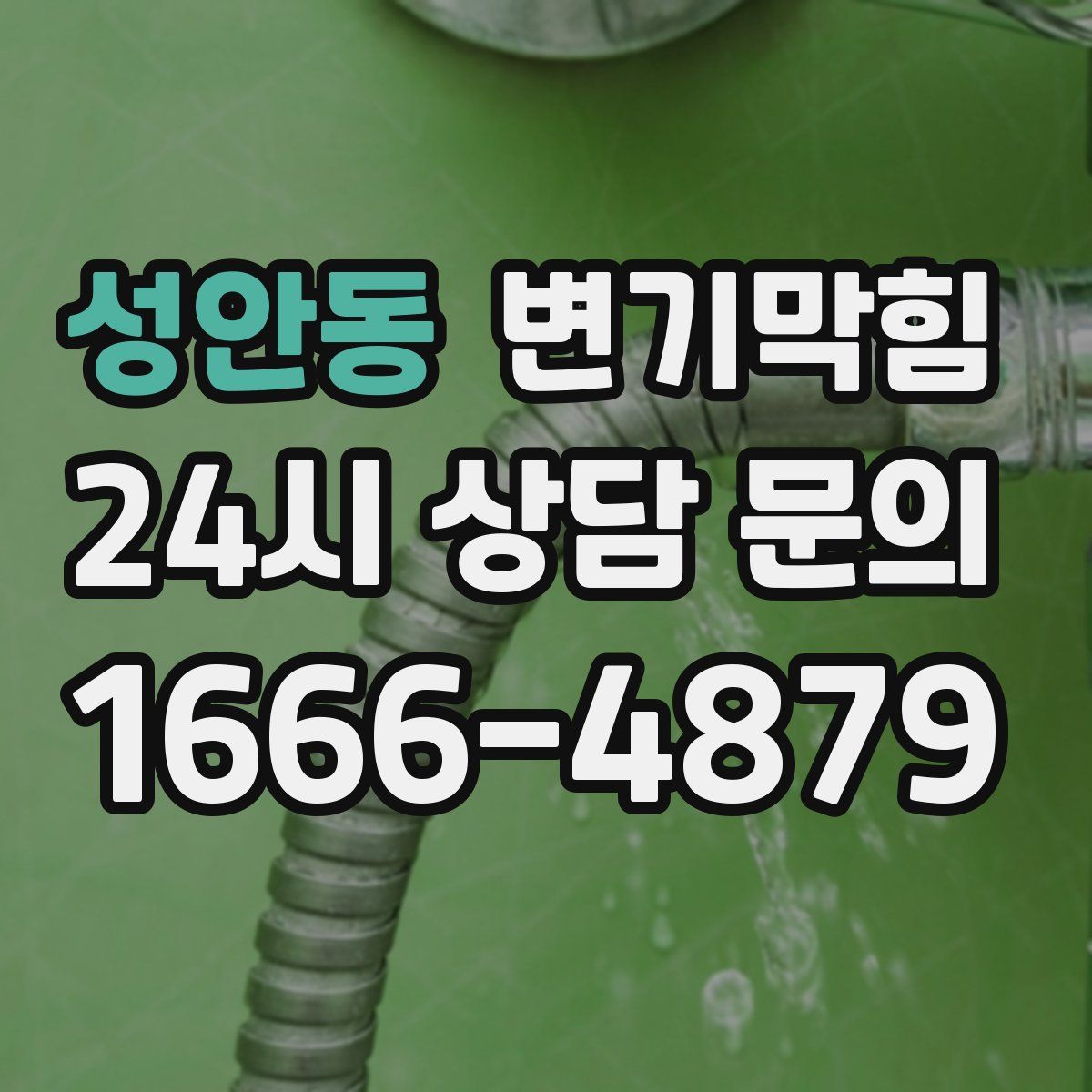 성안동 변기막힘