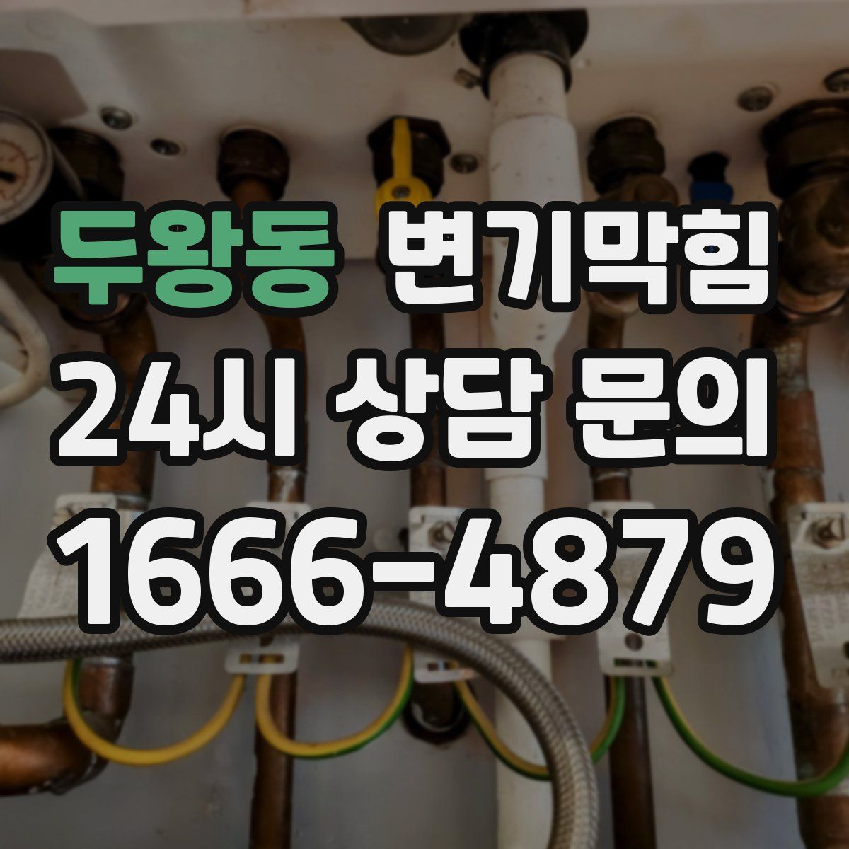 두왕동 변기막힘