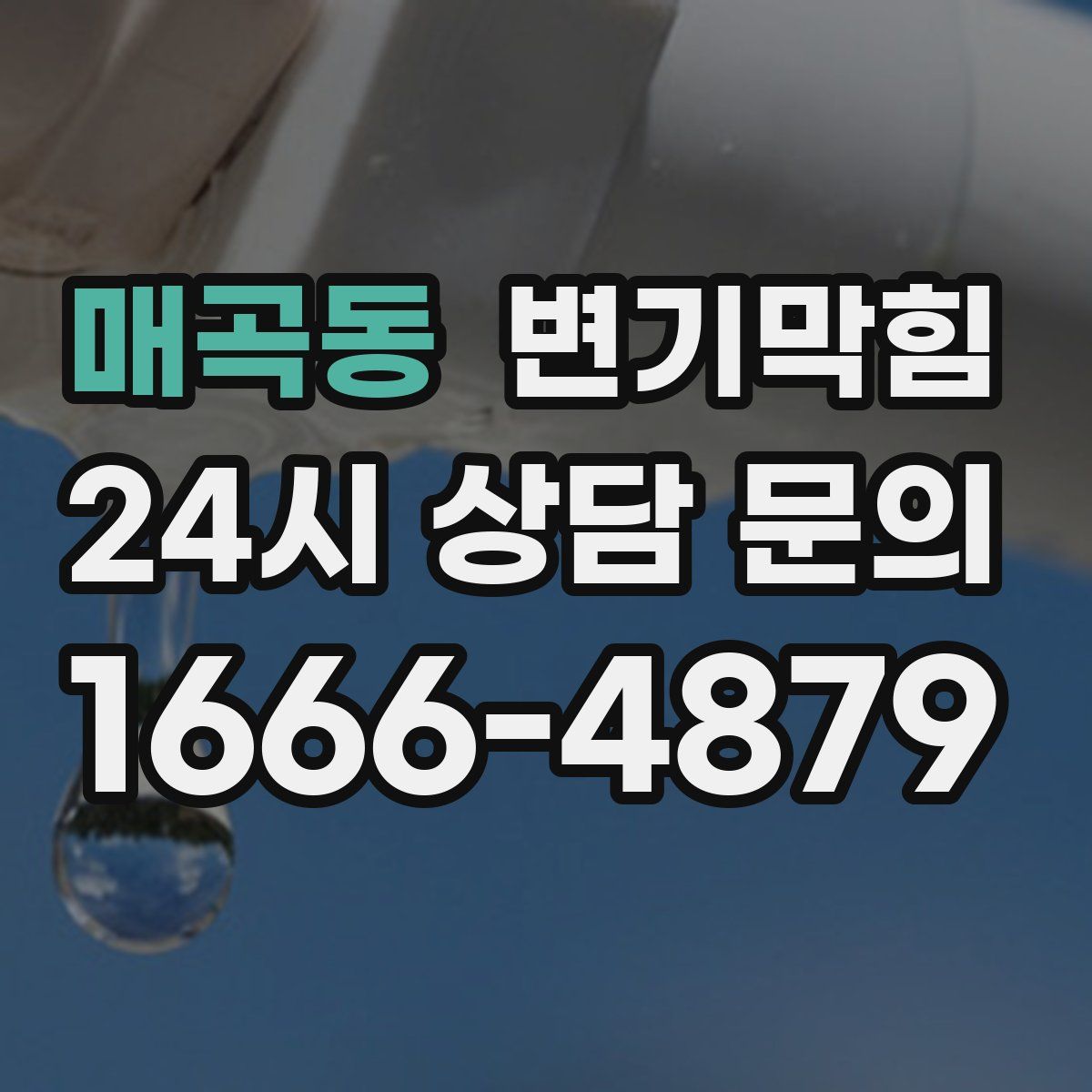 매곡동 변기막힘