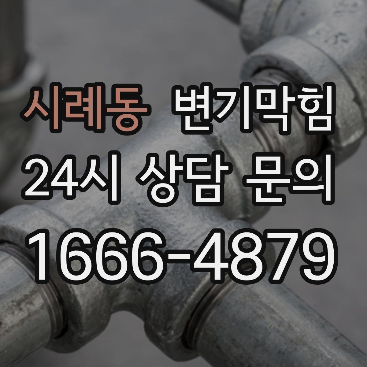 시례동 변기막힘 식당 화장실막힘 주방 동선 분리