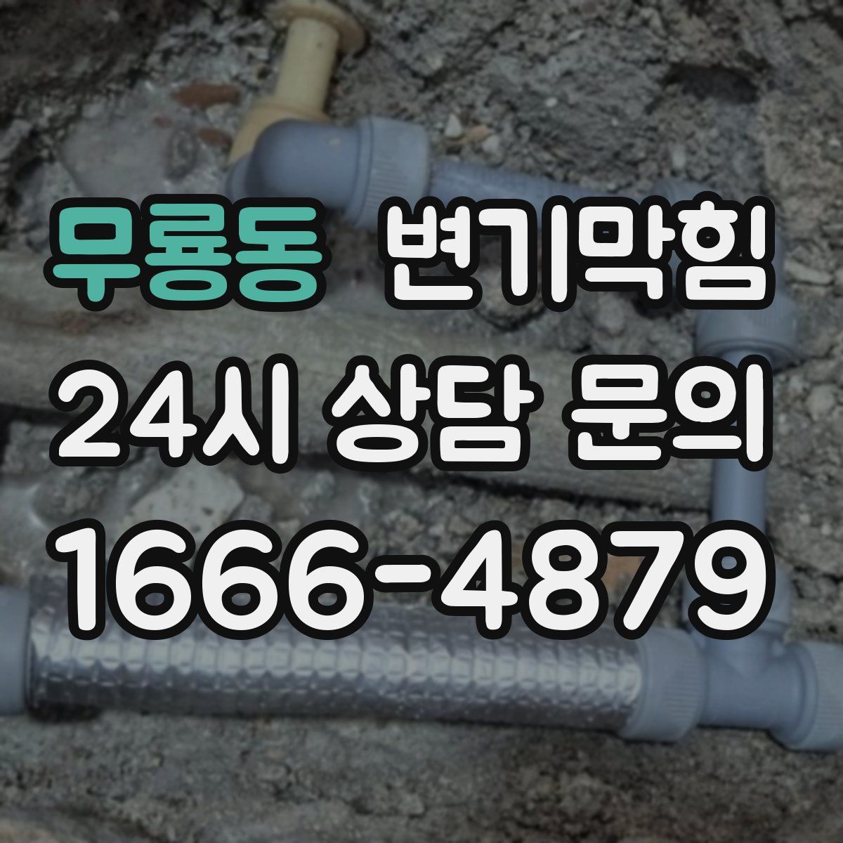 무룡동 변기막힘