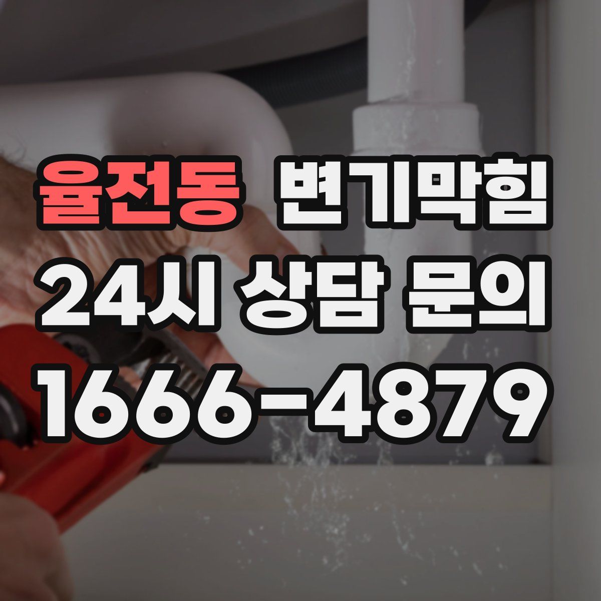 율전동 변기막힘