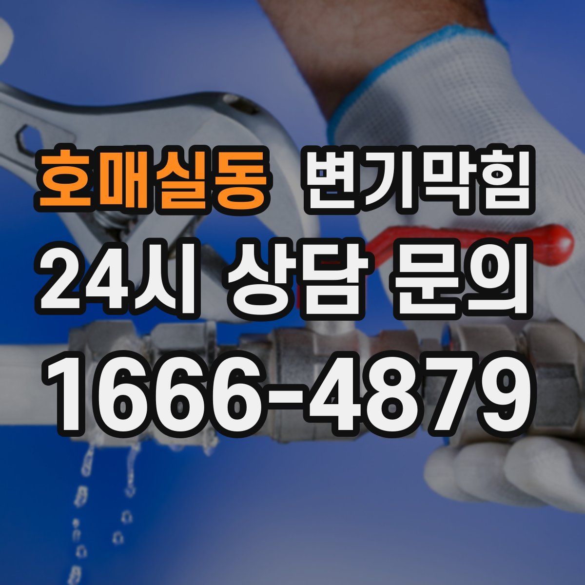 호매실동 변기막힘
