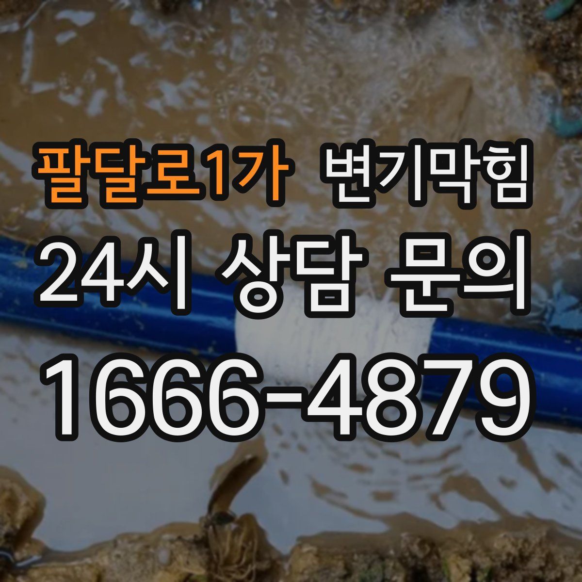 팔달로1가 변기막힘