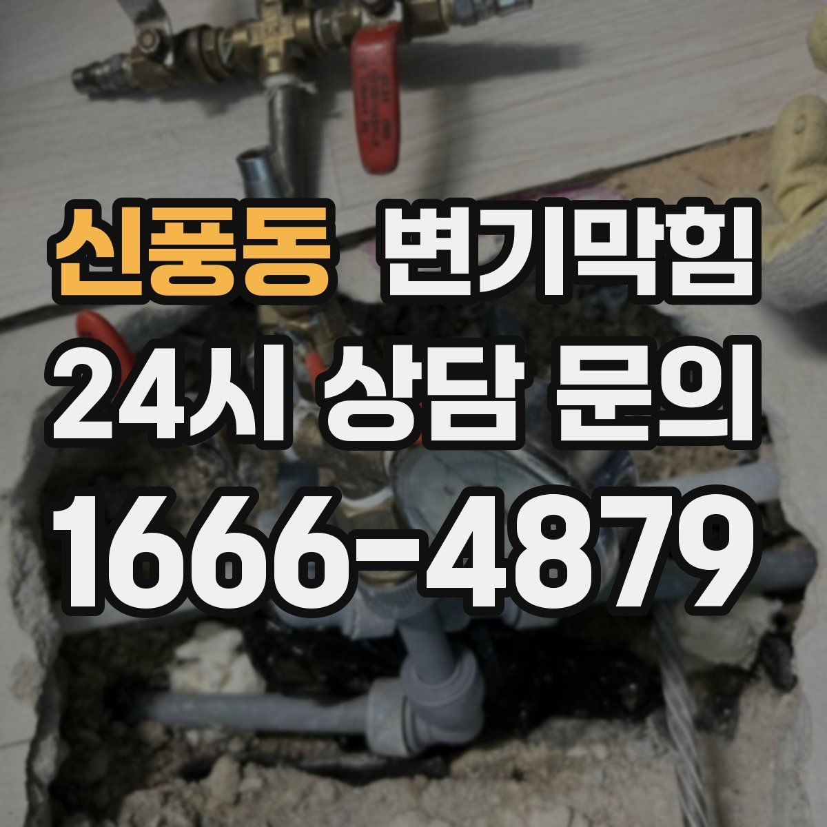 신풍동 변기막힘