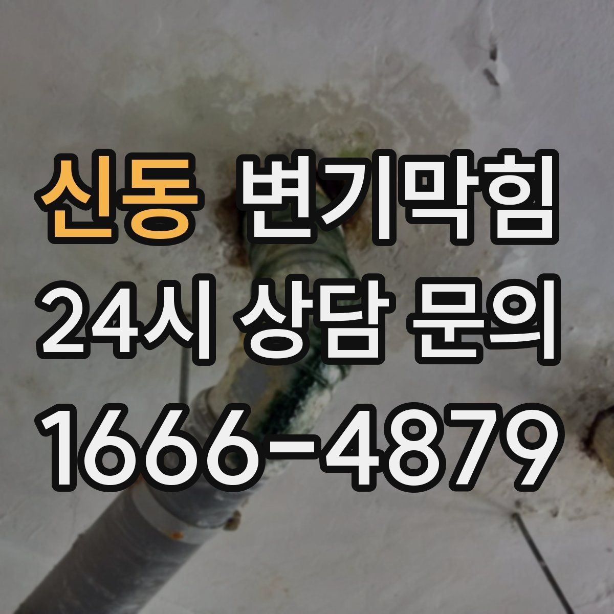 신동 변기막힘 식당 변기뚫기 피크 타임 전 마감