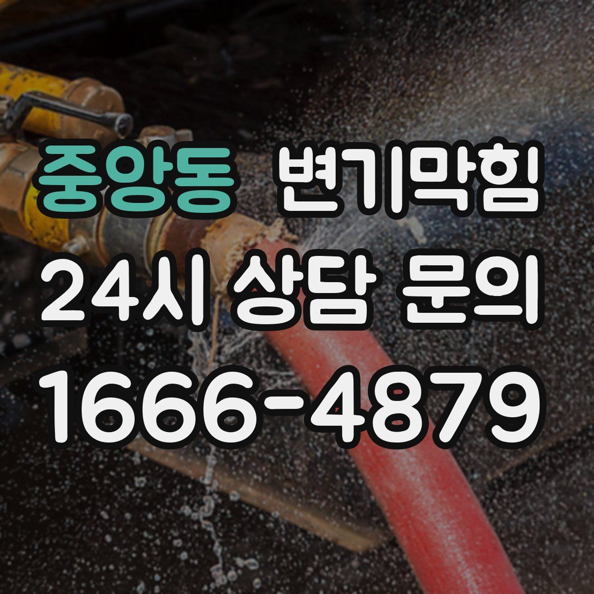 중앙동 변기막힘