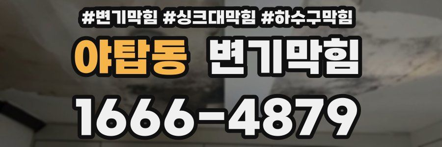 변기막힘