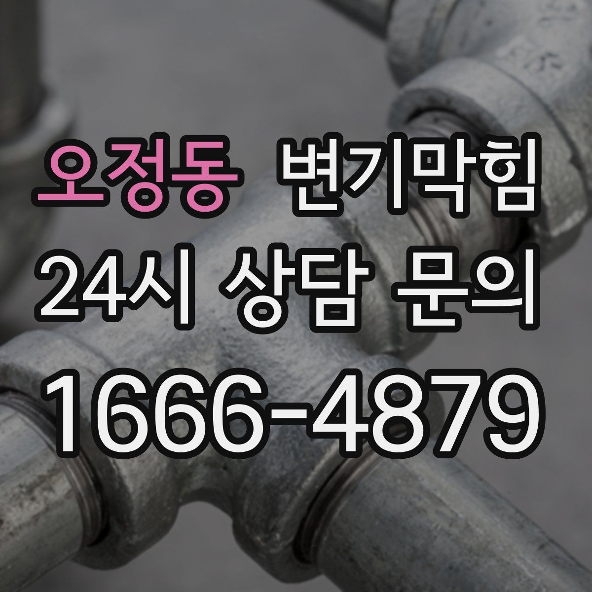 오정동 변기막힘