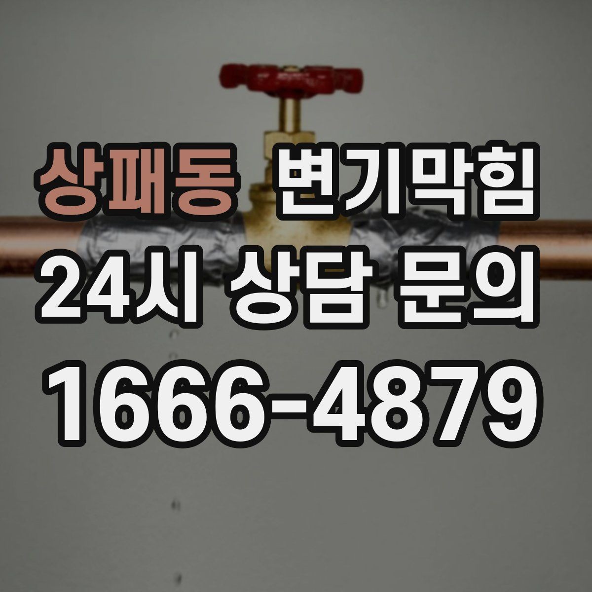 상패동 변기막힘 변기가 막혔을 때 사진 리포트로 확인