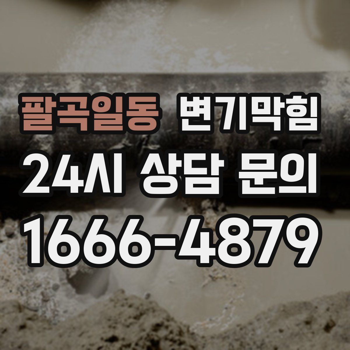 팔곡일동 변기막힘