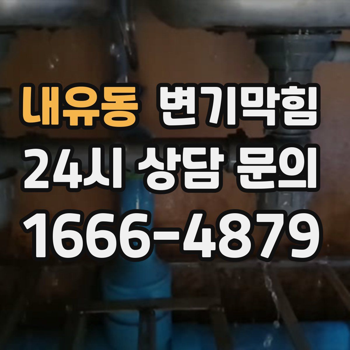 내유동 변기막힘