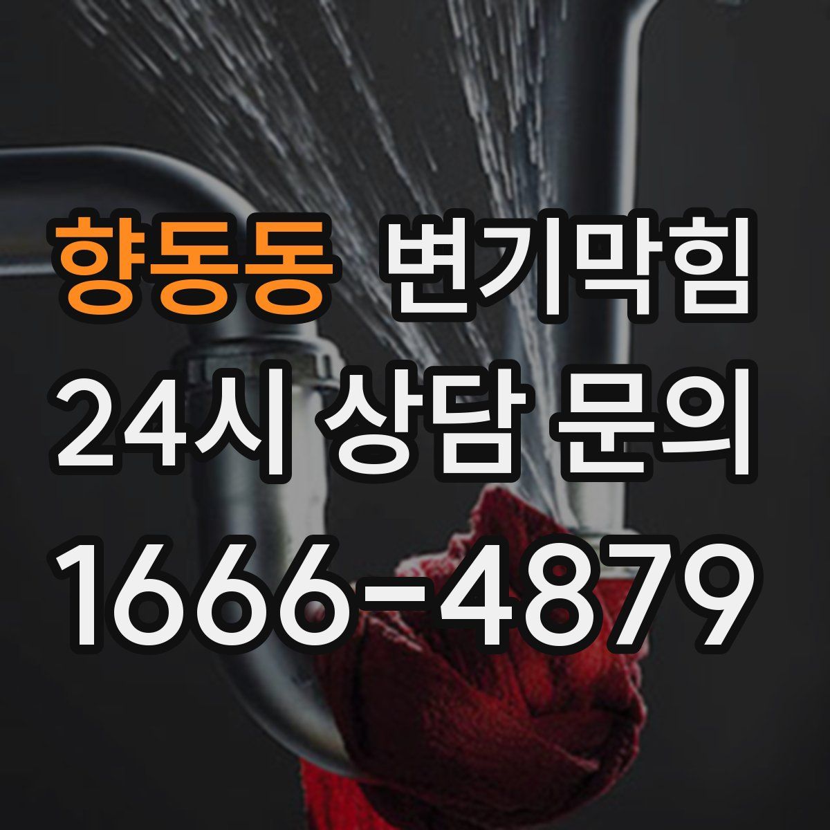 향동동 변기막힘