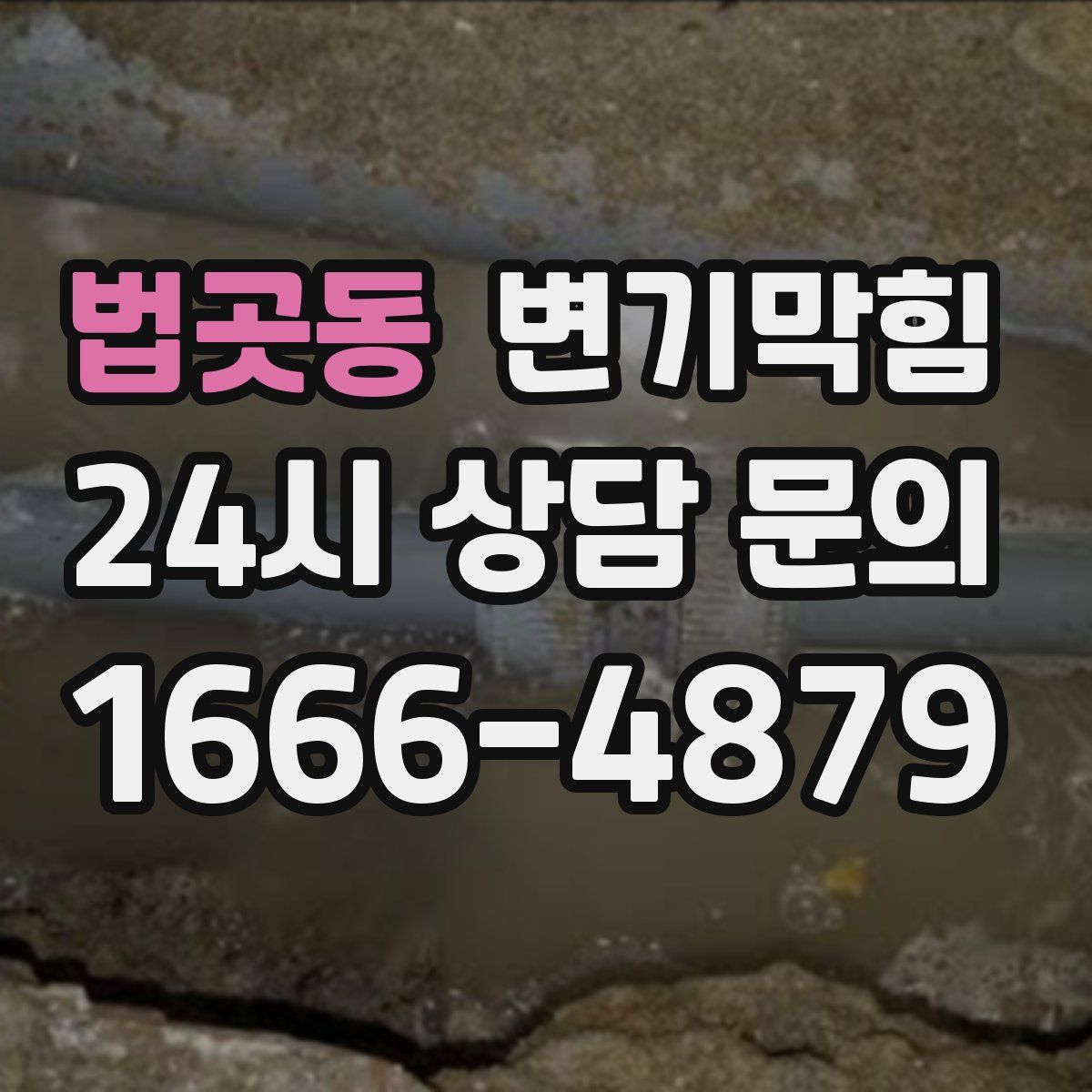 법곳동 변기막힘