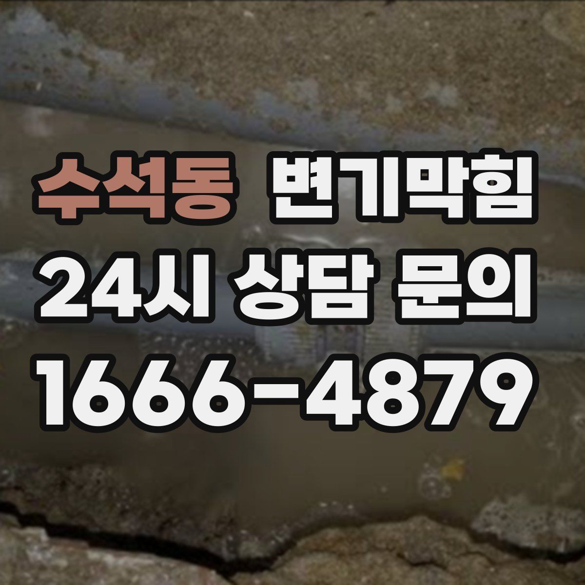 수석동 변기막힘