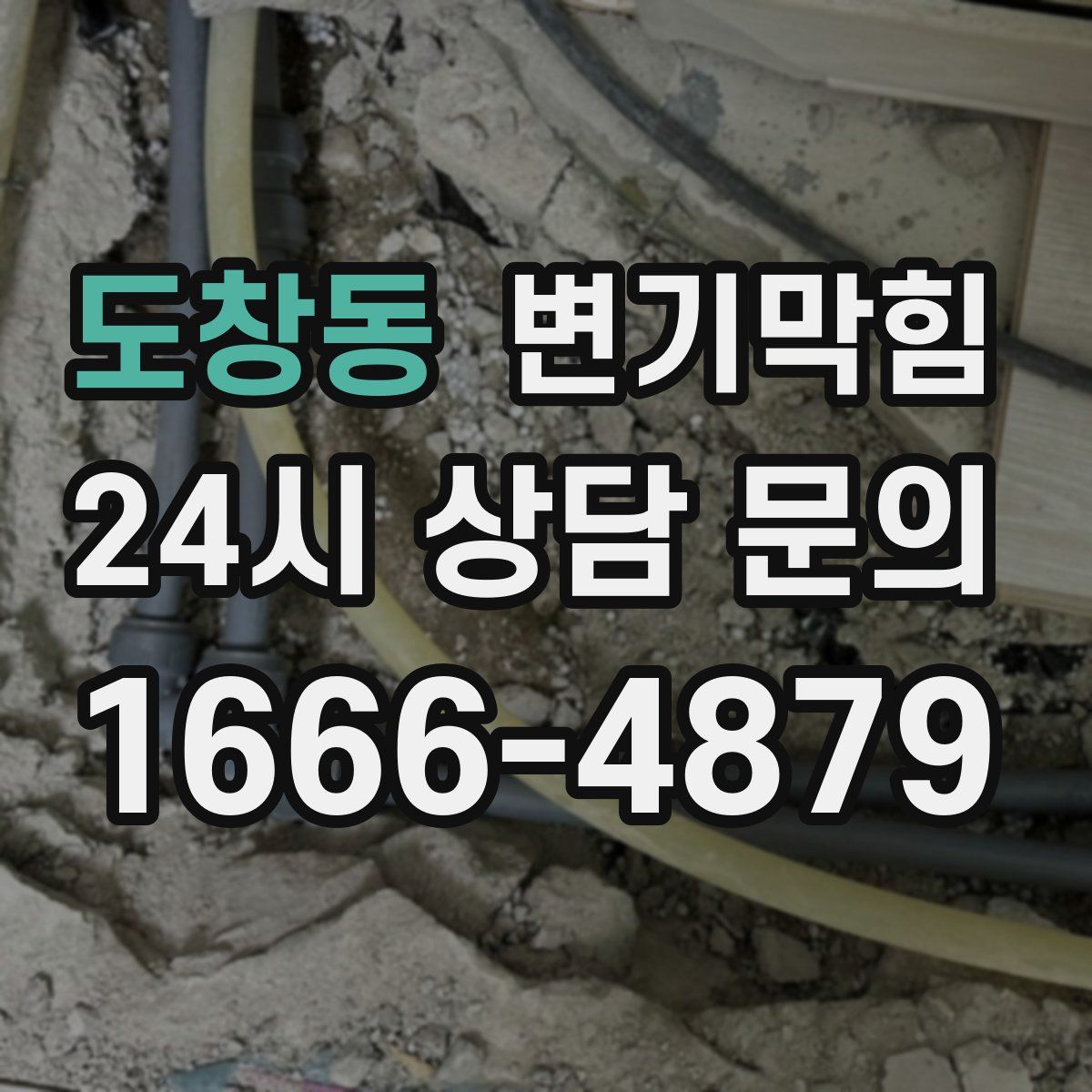 도창동 변기막힘