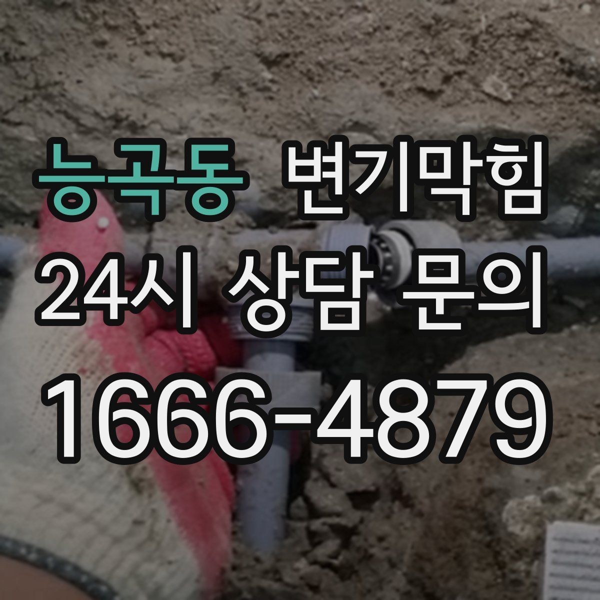 능곡동 변기막힘 아파트 배수구막힘 사진 리포트로 확인