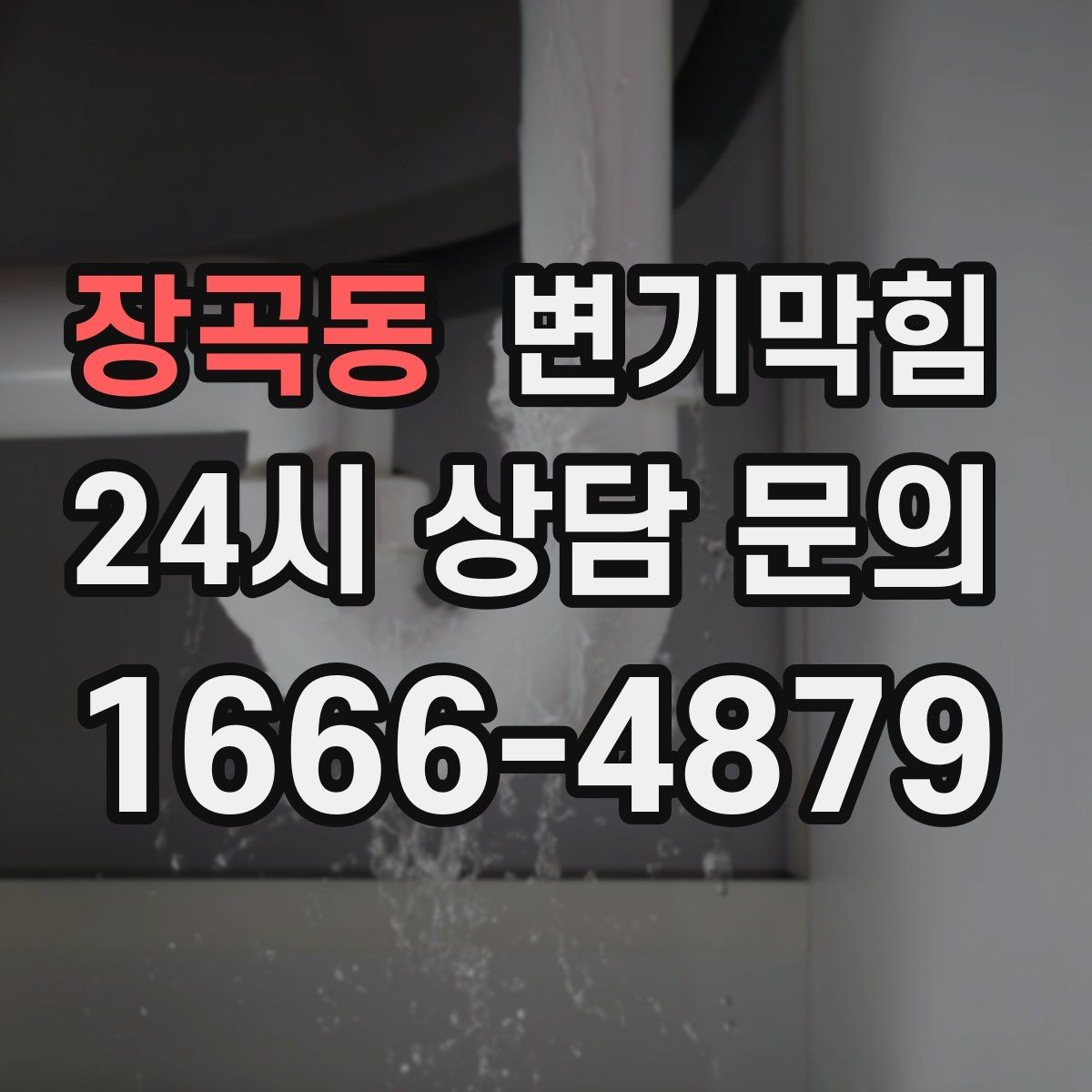 장곡동 변기막힘 화장실 변기 막힘 악취 동반 시 대처