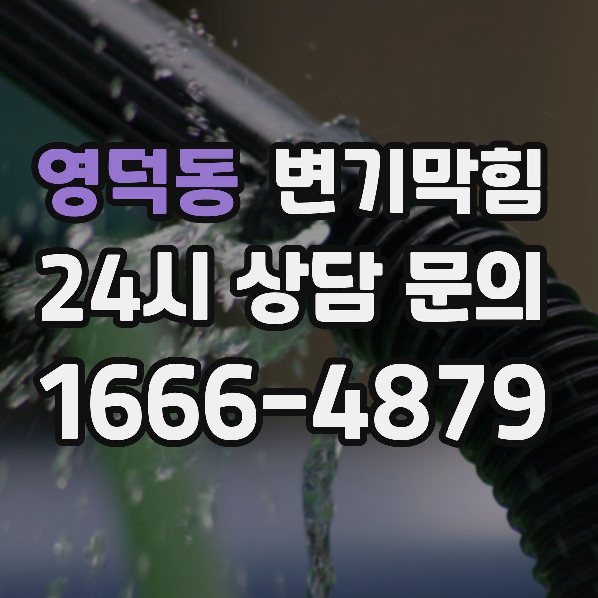 영덕동 변기막힘